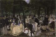 Edouard Manet Music in the Tuileries Gardens France oil painting artist